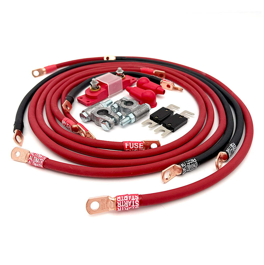 Toyota 4Runner Big 7 Battery Cables Kit (Gen 1 - 1984-1989)