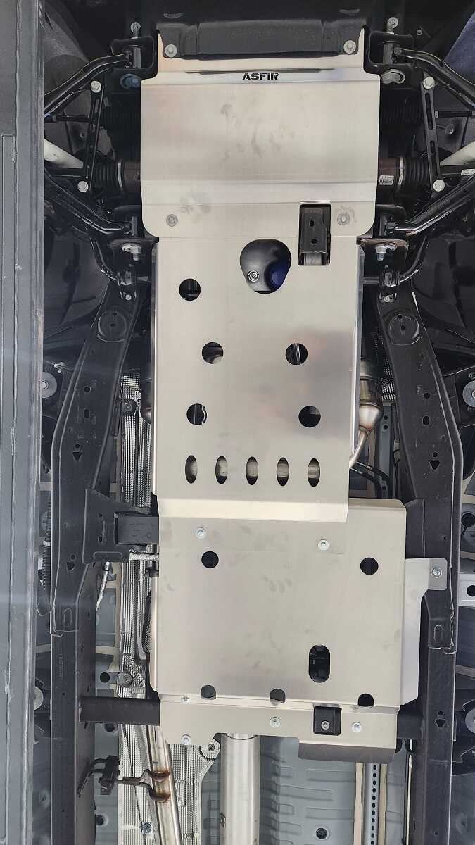 Silverado & Sierra 1500 Transfer Skid Plate| Crew Cab