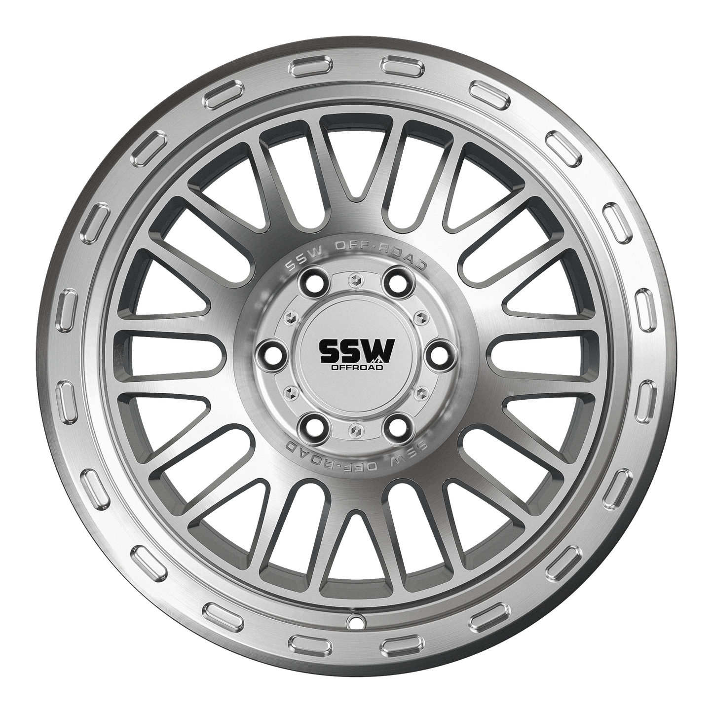 Griffon / Machined Silver / 17x9.0 -25