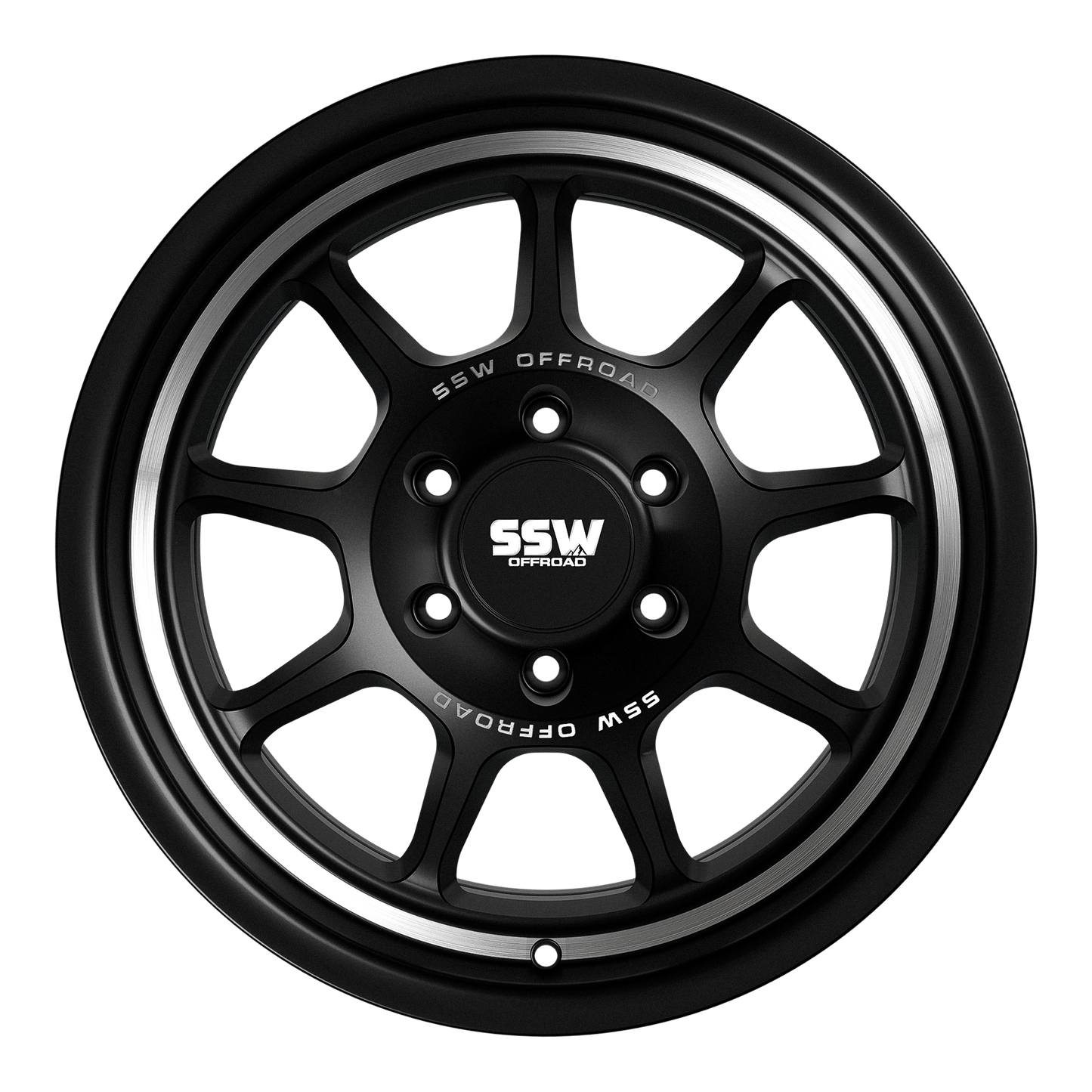 Nova / Matte Black / 17x9.0 -25