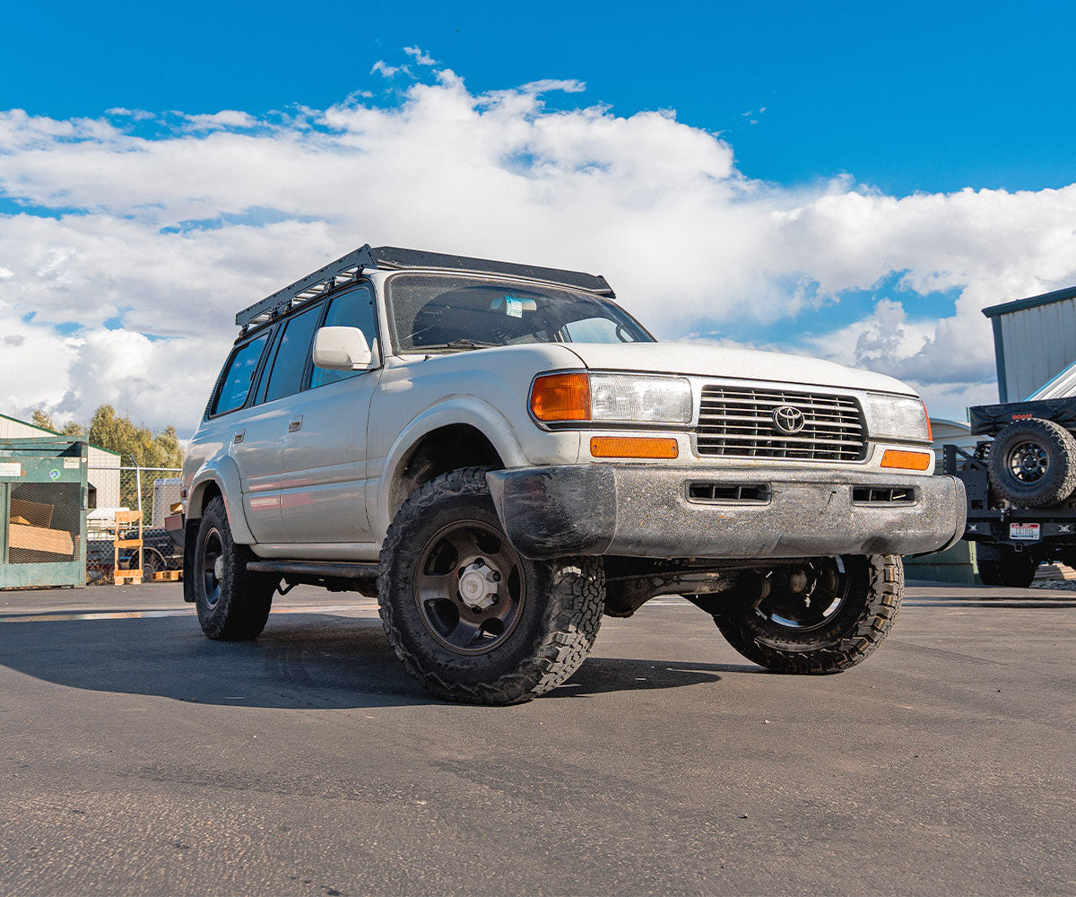 Toyota Land Cruiser 80 Series Prinsu Pro Roof Rack 1990-1997 Toyota Land Cruiser 80 Series view 8