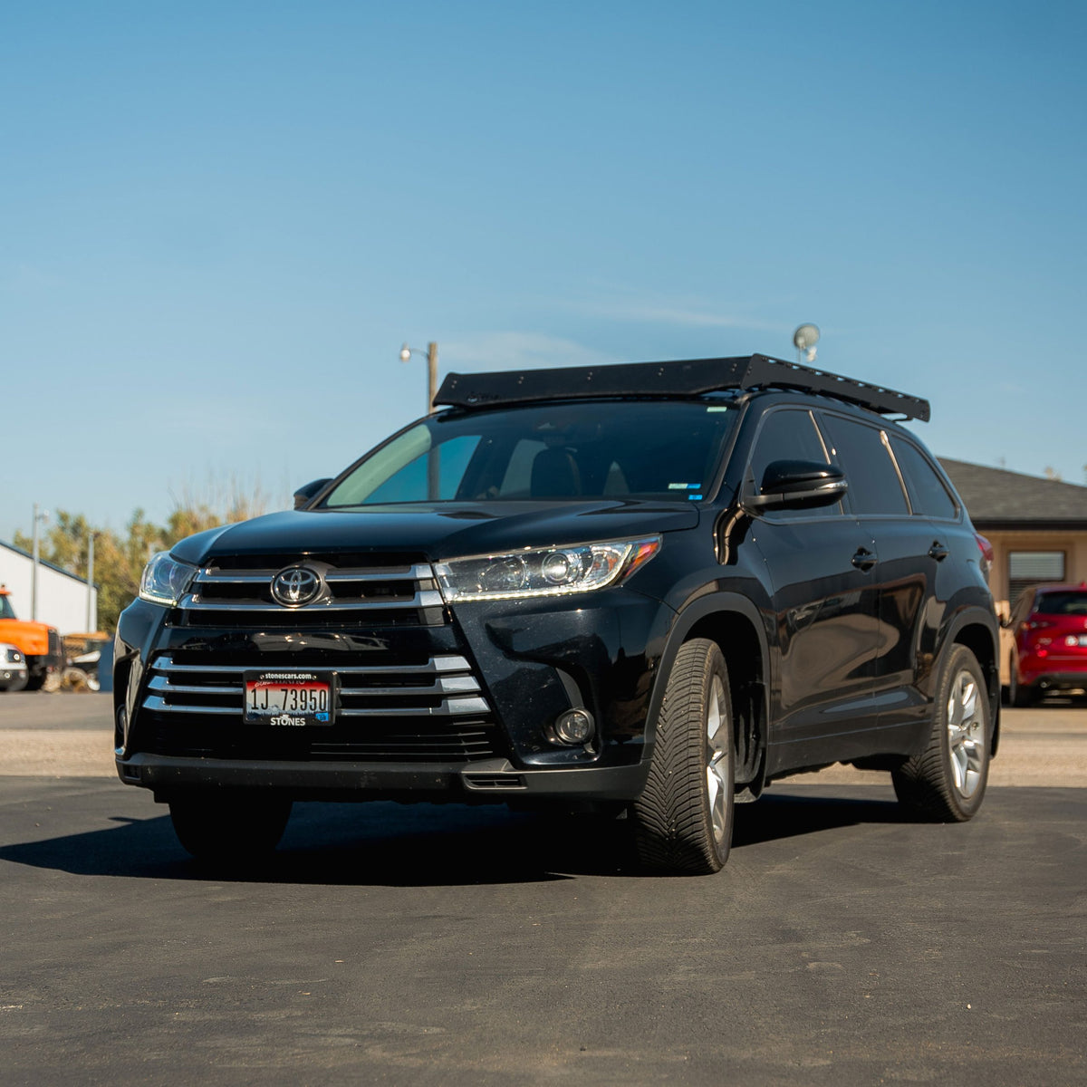 Toyota Highlander Prinsu Pro Roof Rack 2014-2019 Toyota Highlander view 7