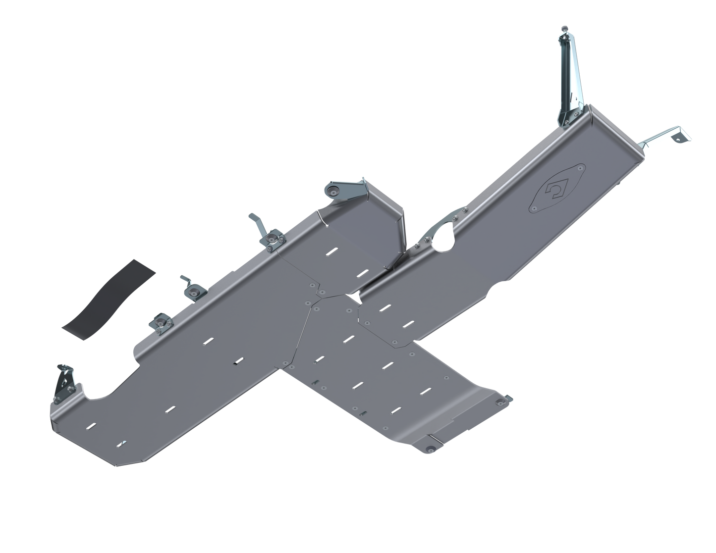 JL Full Bellypan With Oil Door - 2 door 3.6L ALUMINUM 2021+