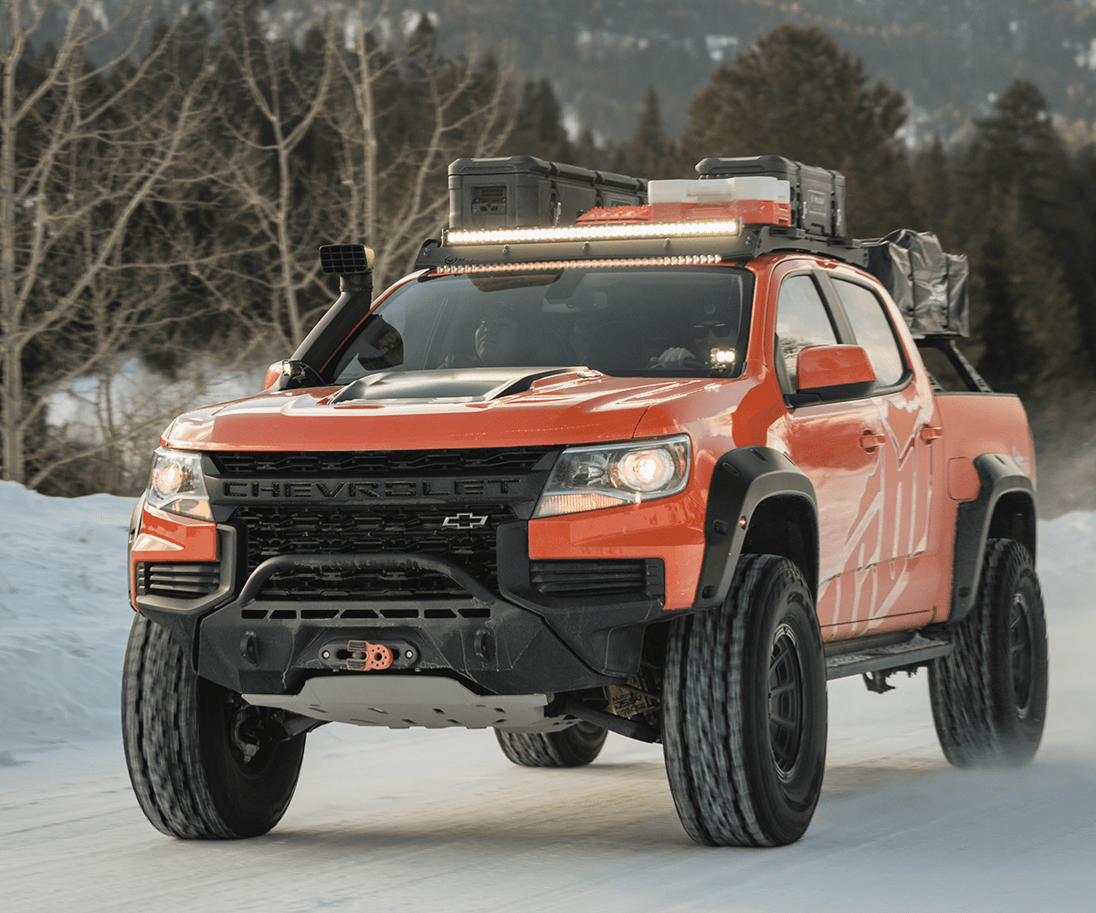 Chevy Colorado/Canyon Prinsu Cab Rack 2015-2026 Chevrolet Colorado view 6