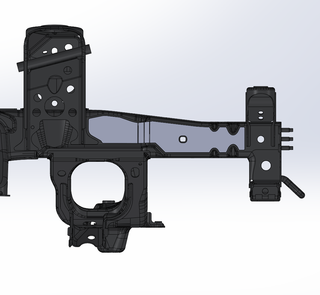 Front Frame Gussets / Tacoma / 2005-2023