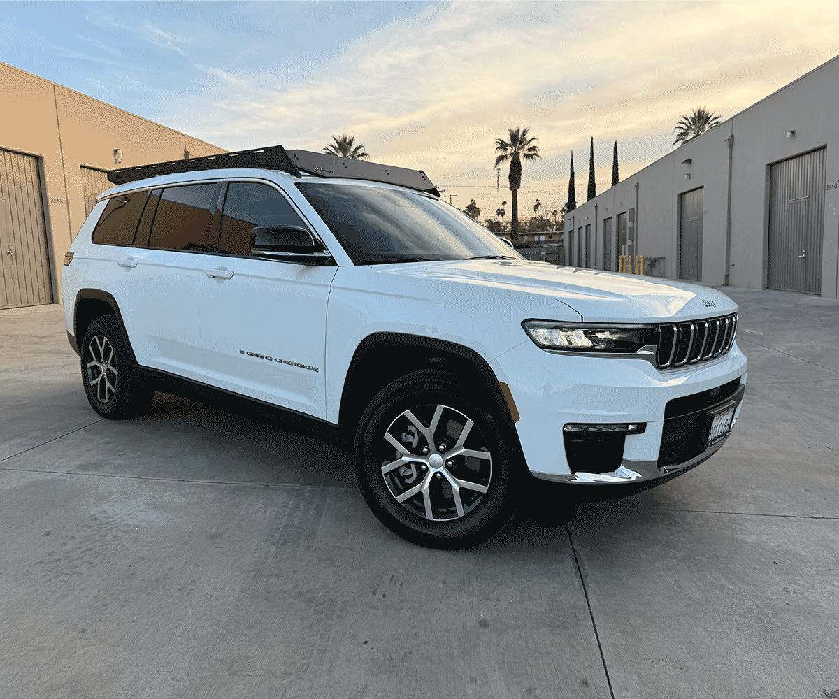 Jeep Grand Cherokee L Prinsu Pro Roof Rack 2021-Current Jeep Grand Cherokee L view 3
