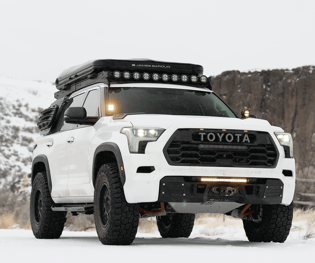 Prinsu Front-Facing Light Bar Brackets view 3