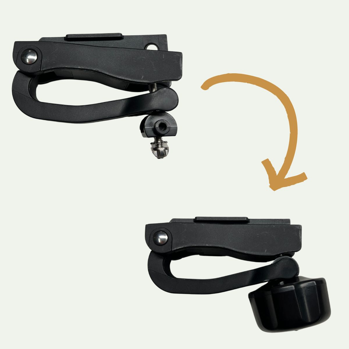 Locking Knob Clamp Kit - For CRC Fly Rod Carriers