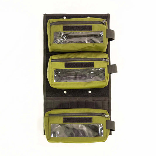 23Zero 90L Gear Box Lid Organizer Kit with Panel and Pouches