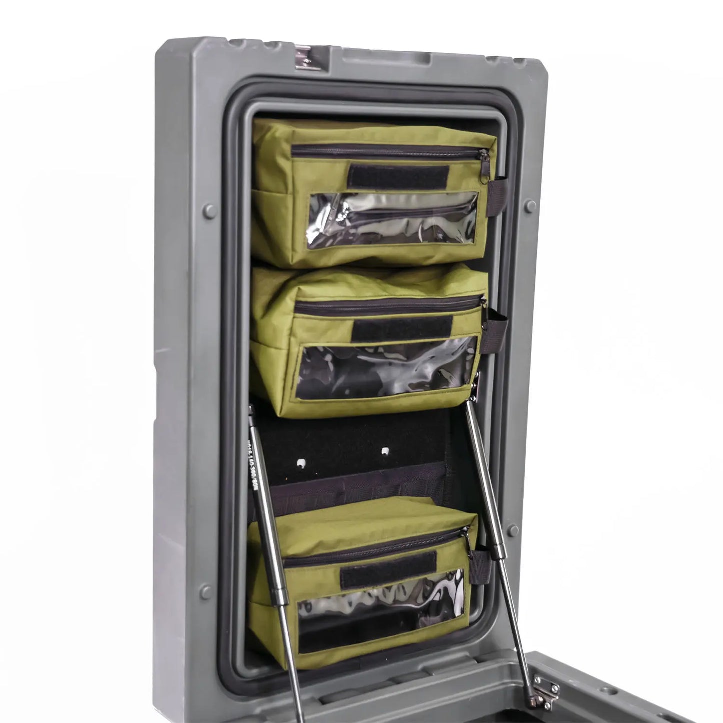 23Zero 90L Gear Box Lid Organizer Kit with Panel and Pouches