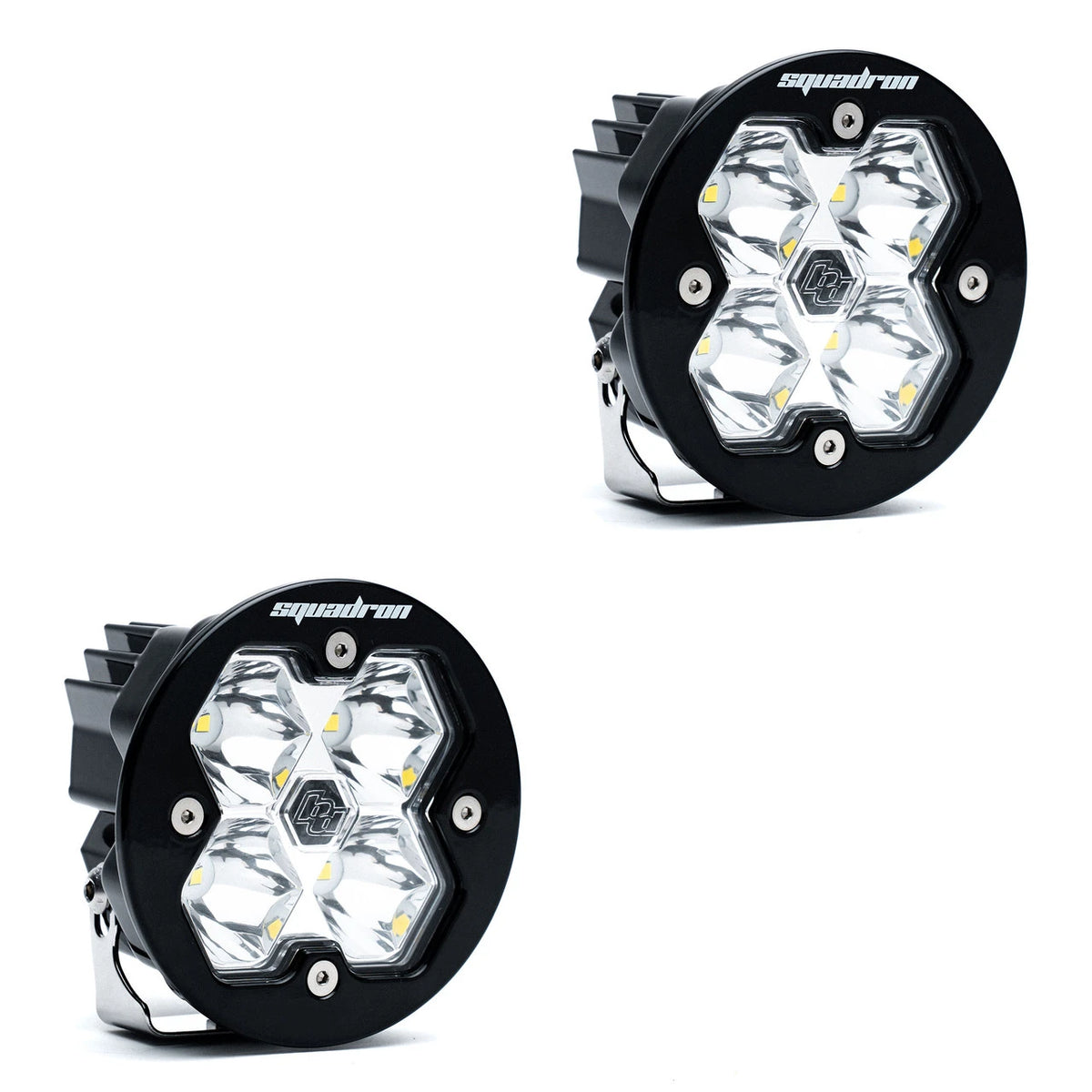 Baja Designs Squadron-R 2.0 Sport Black LED Auxiliary Light Pod Pair view 6