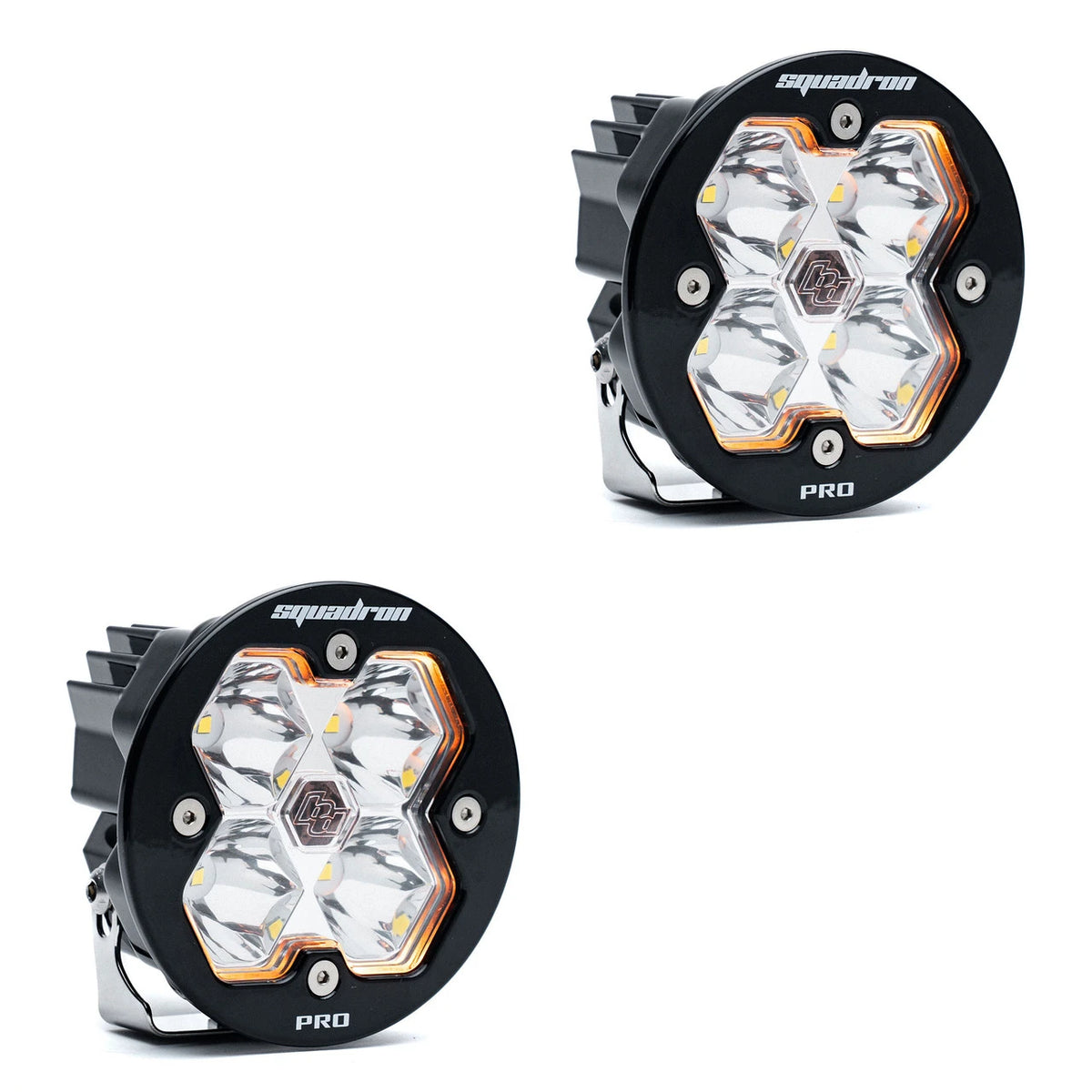 Baja Designs Squadron-R 2.0 Pro Black LED Auxiliary Light Pod Pair view 6