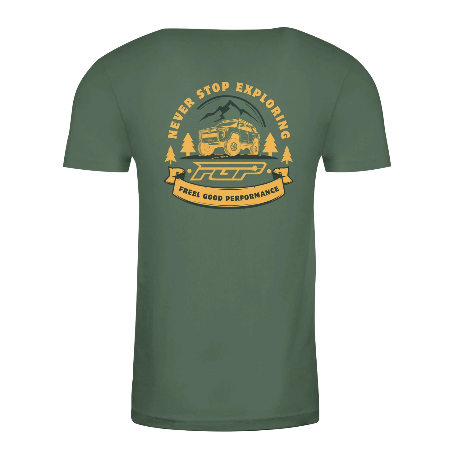 FGP "Never Stop Exploring" T-shirt