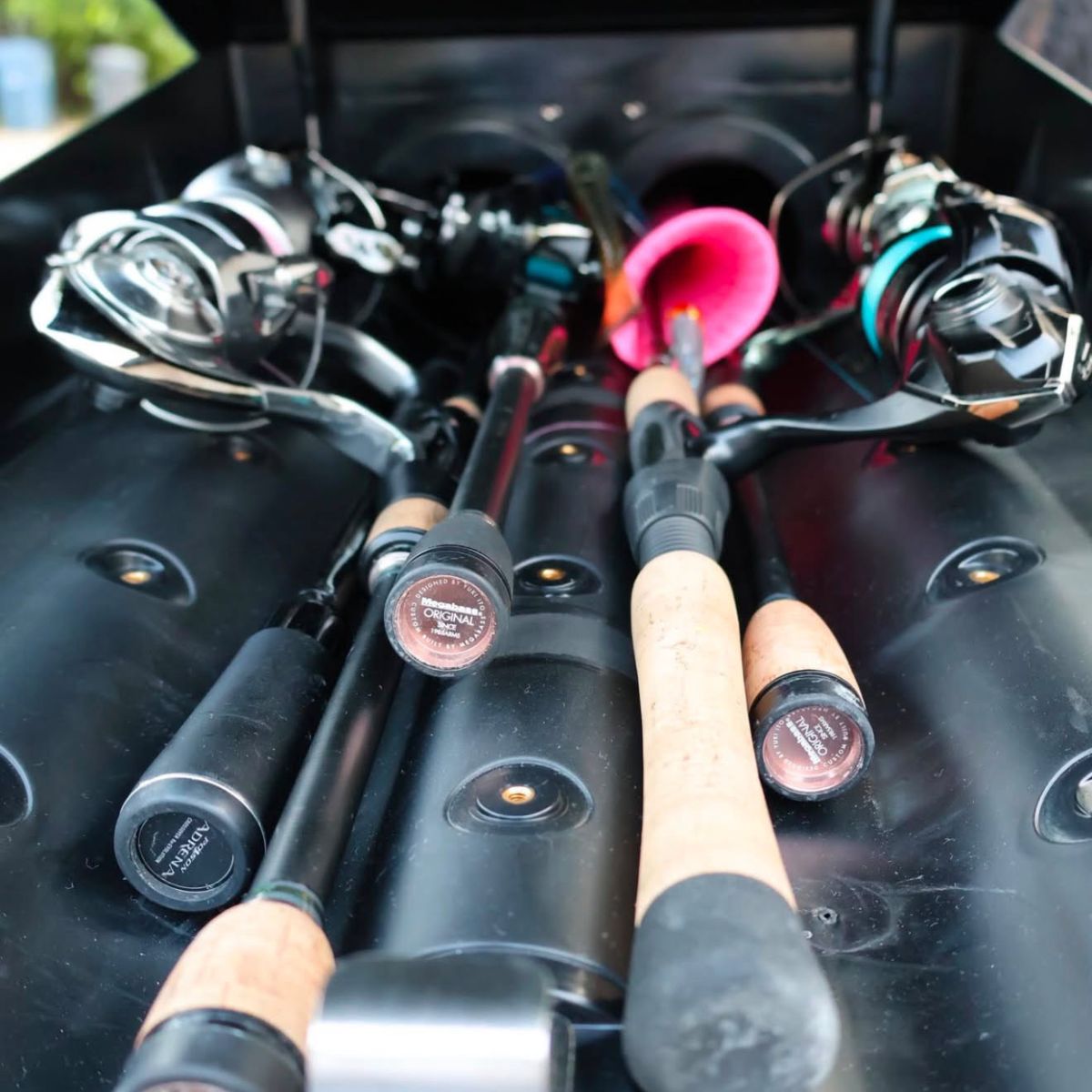 ARC Fishing Rod Carrier – Adjustable 10' | Up to 6 Rods - All Styles