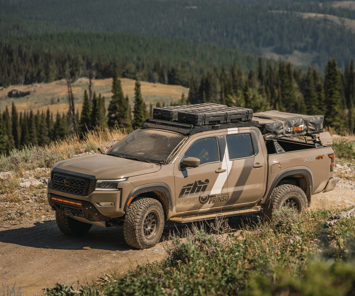 3rd Gen Nissan Frontier Prinsu Roof Rack 2022 Nissan Frontier view 8