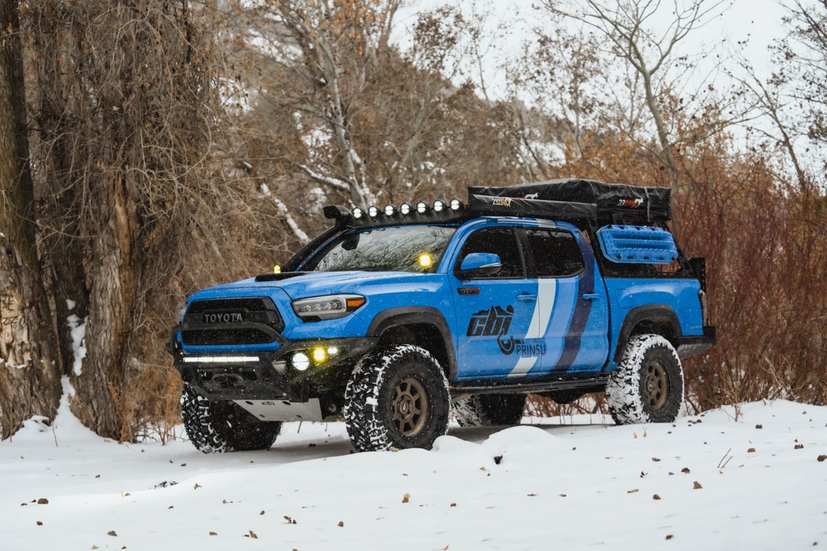 Toyota Tacoma Prinsu Special Edition Cab Rack with Toyota Desert Air Intake Fitment 2005-2023 Toyota Tacoma view 4