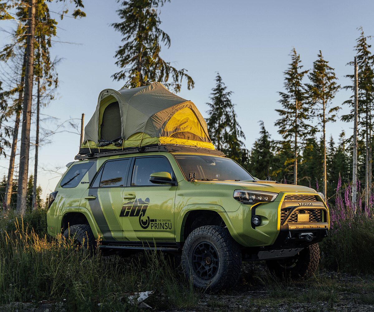 5th Gen Toyota 4Runner Prinsu Roof Rack Full Non-Drill 2010-2024 Toyota 4Runner view 7