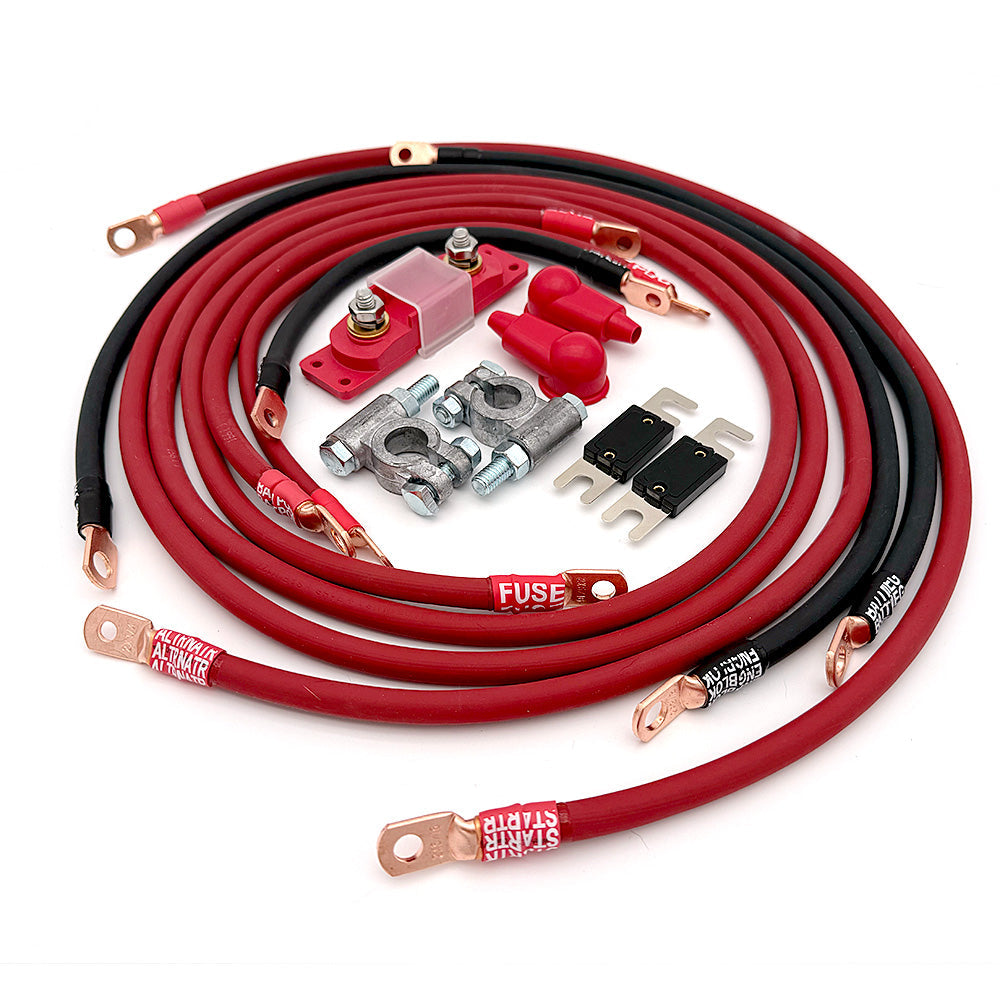 Toyota 4Runner Big 7 Battery Cables Kit (Gen 1 - 1984-1989)
