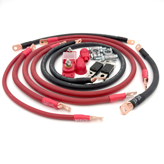 Toyota 4Runner Big 7 Battery Cables Kit (Gen 3 - 1996-2002)