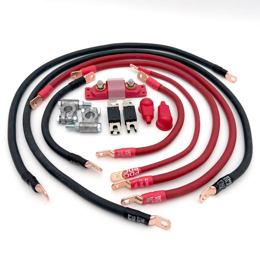 Toyota 4Runner Big 7 Battery Cable Kit (Gen 5 - 2010-2024)