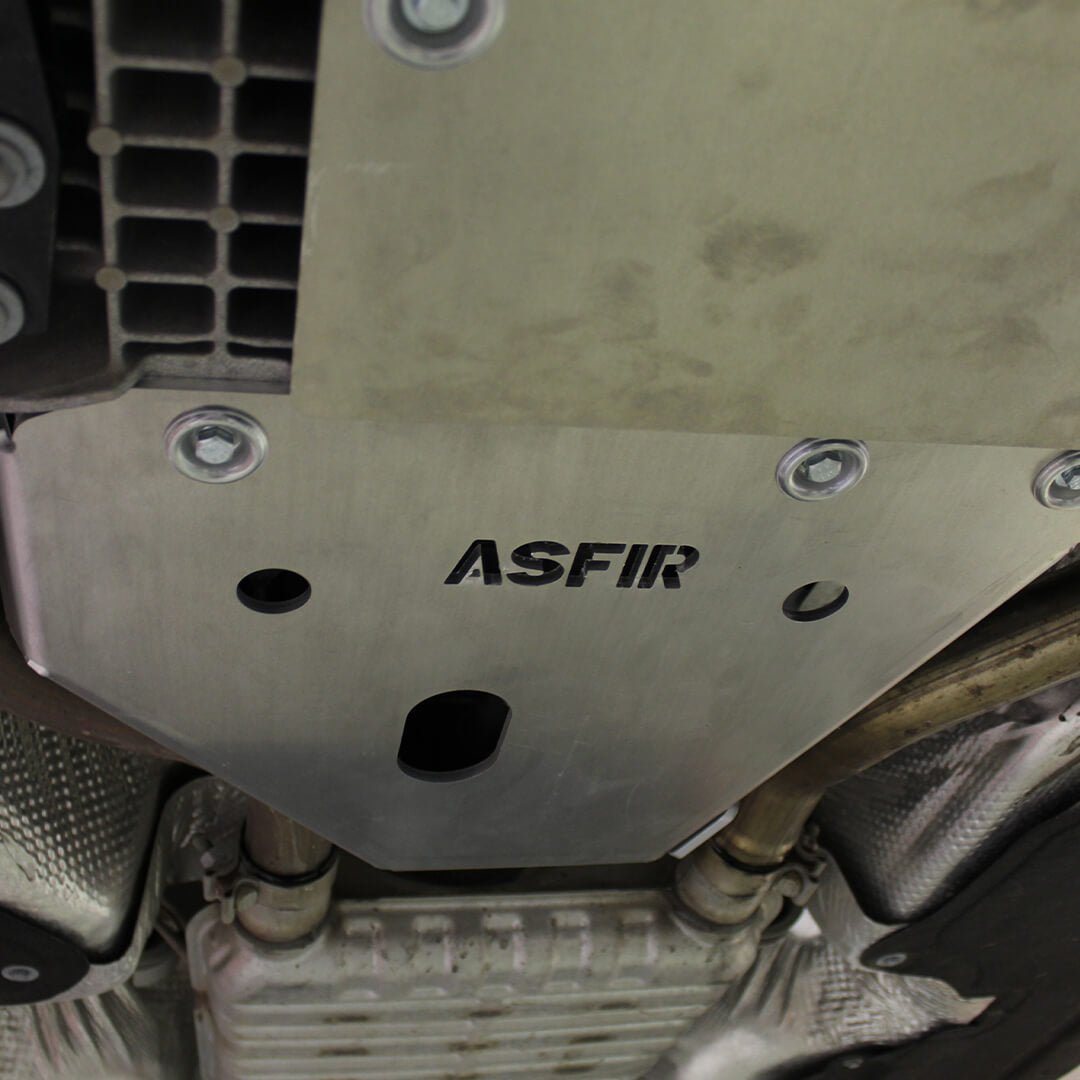 Jeep Grand Cherokee WL Transfer Case Skid Plate | WITH Quadra-Drive II / Quadra-Trac II