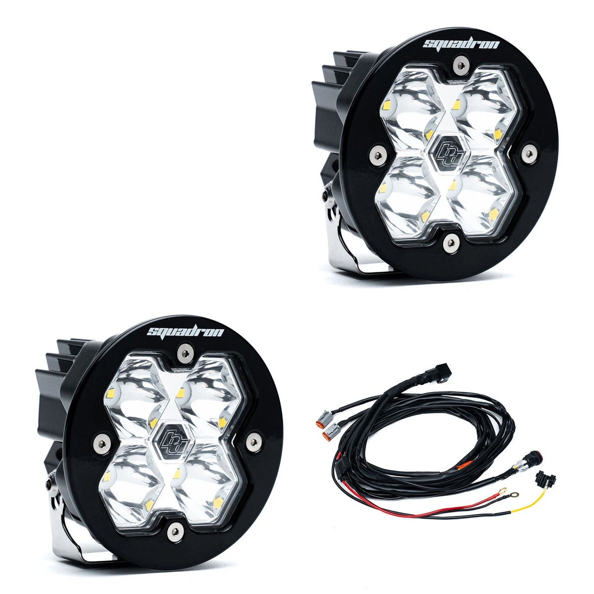 Baja Designs Squadron-R 2.0 Sport Black LED Auxiliary Light Pod Pair view 3