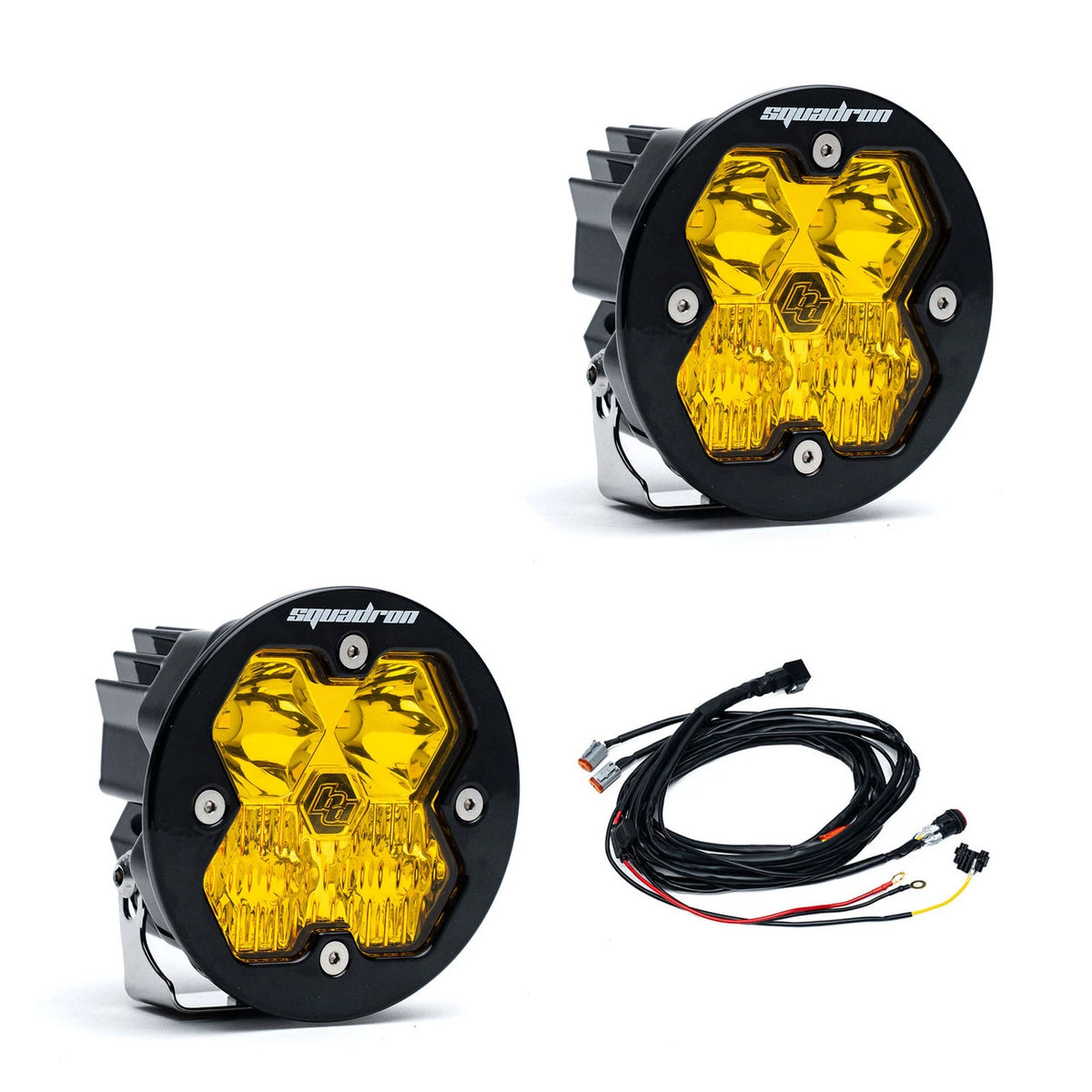 Baja Designs Squadron-R 2.0 Sport Black LED Auxiliary Light Pod Pair view 4