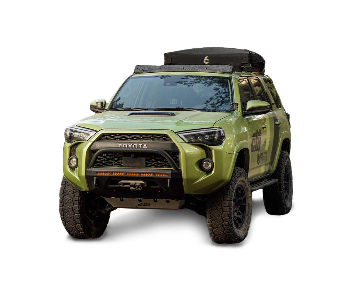 5th Gen Toyota 4Runner Prinsu Roof Rack Full Non-Drill 2010-2024 Toyota 4Runner view 2