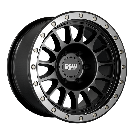 Dakar Evo / Matte Black / 17x9.0 +25