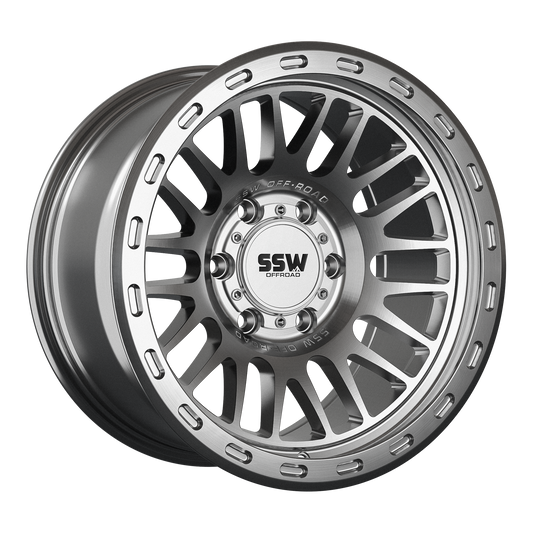 Griffon / Machined Silver / 17x9.0 -25