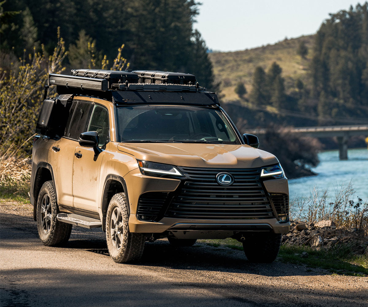 Lexus LX600 / LX700 Prinsu Pro Roof Rack 2022-2026 Lexus LX600 view 2