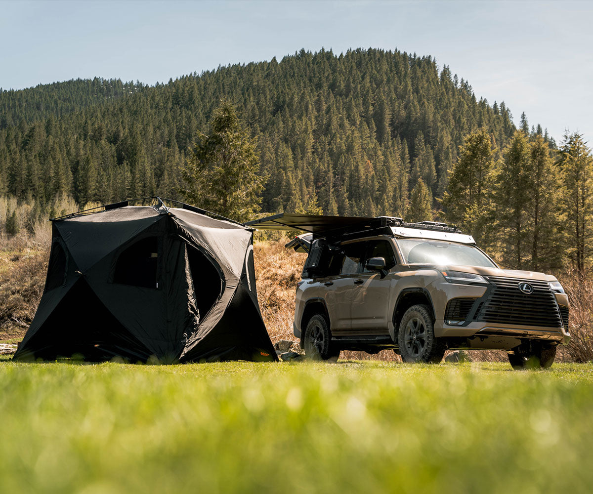 Lexus LX600 / LX700 Prinsu Pro Roof Rack 2022-2026 Lexus LX600 view 4