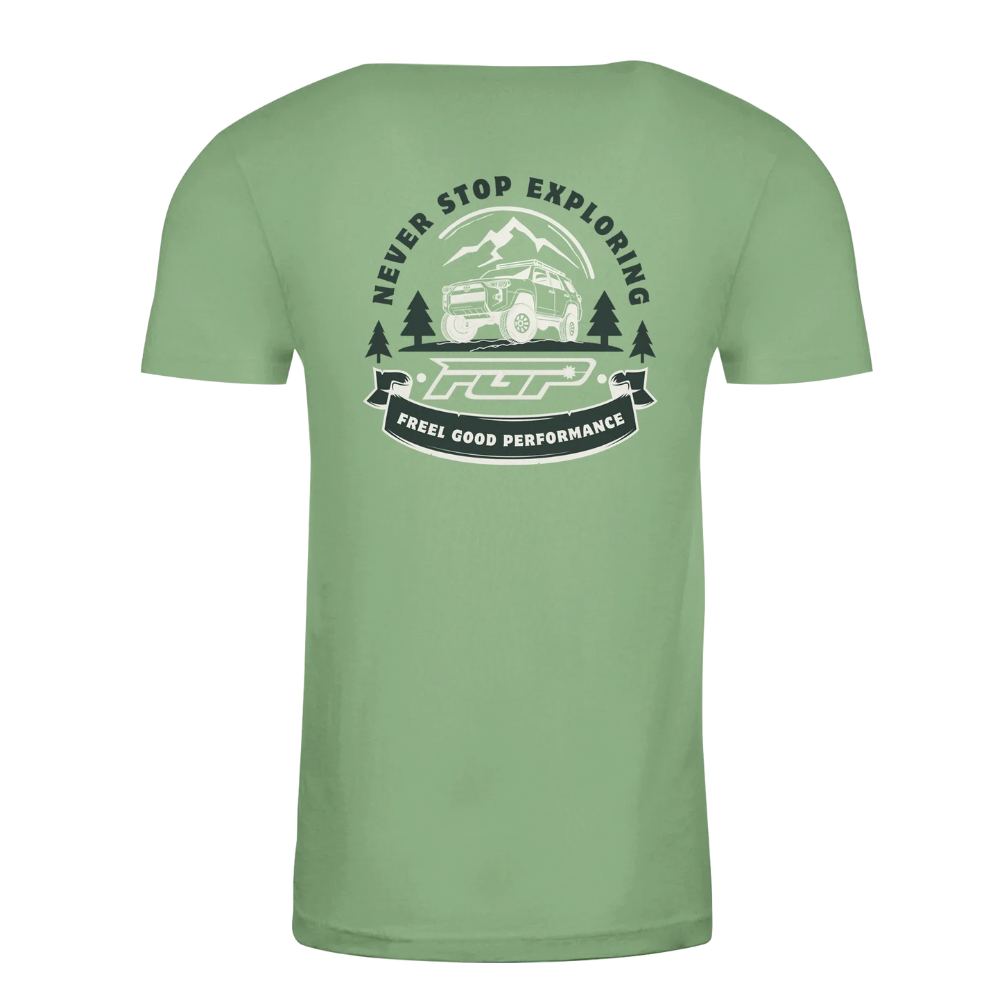 FGP "Never Stop Exploring" T-shirt