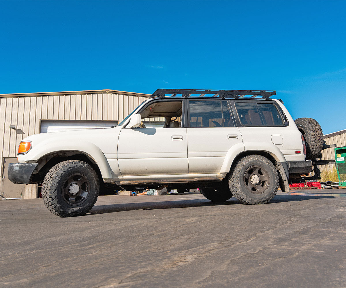 Toyota Land Cruiser 80 Series Prinsu Pro Roof Rack 1990-1997 Toyota Land Cruiser 80 Series view 7