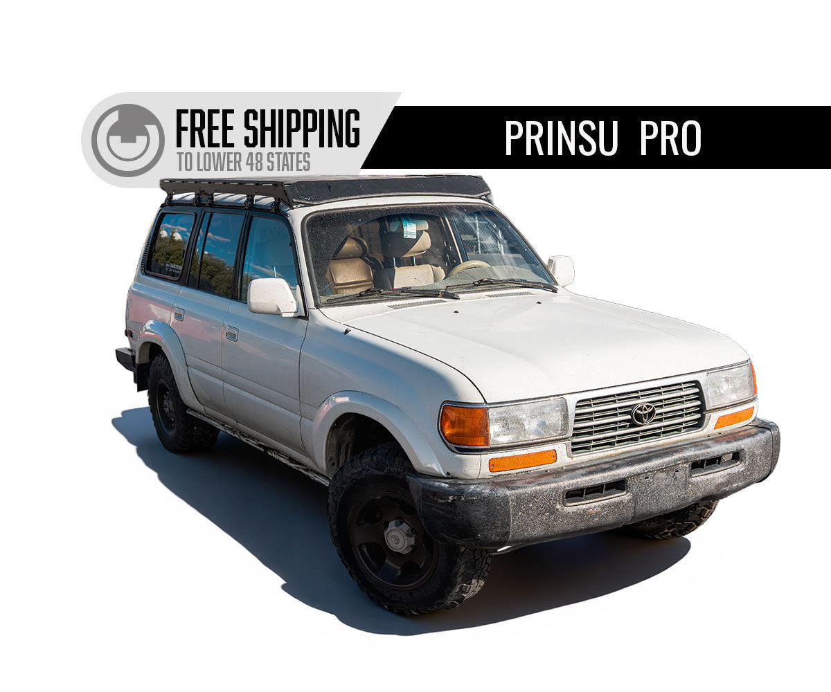 Toyota Land Cruiser 80 Series Prinsu Pro Roof Rack 1990-1997 Toyota Land Cruiser 80 Series