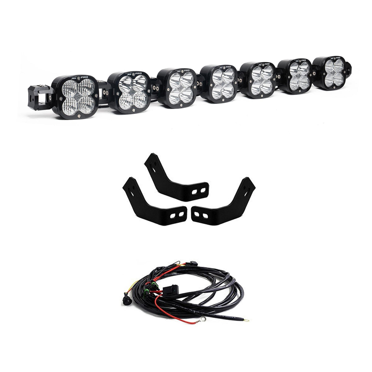 Baja Designs Baja Designs 7XL Linkable Roof Light Bar Kit for Prinsu Rack | Toyota 4Runner, FJ Cruiser, Tacoma, Tundra view 5