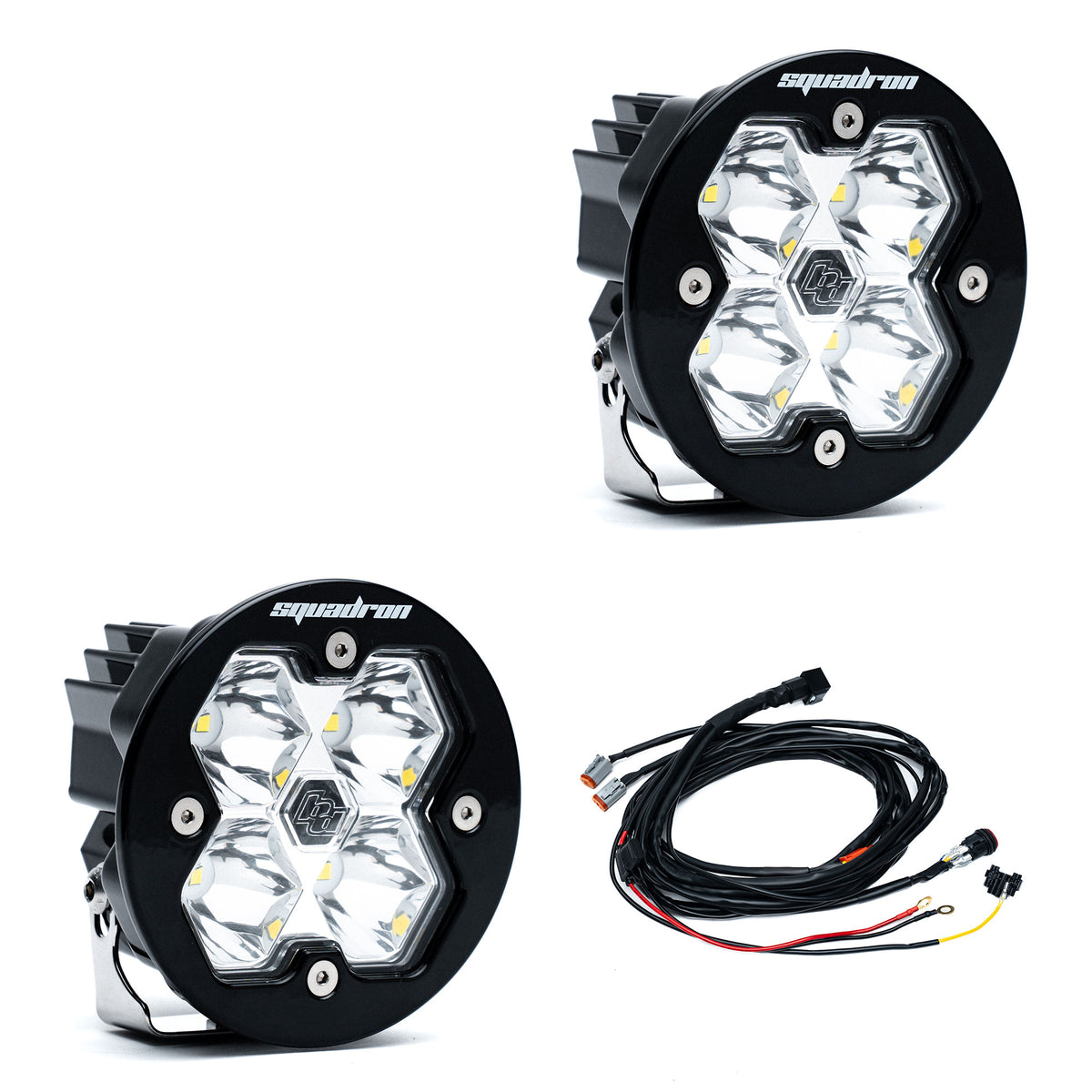 Baja Designs Squadron-R 2.0 Sport Black LED Auxiliary Light Pod Pair view 11