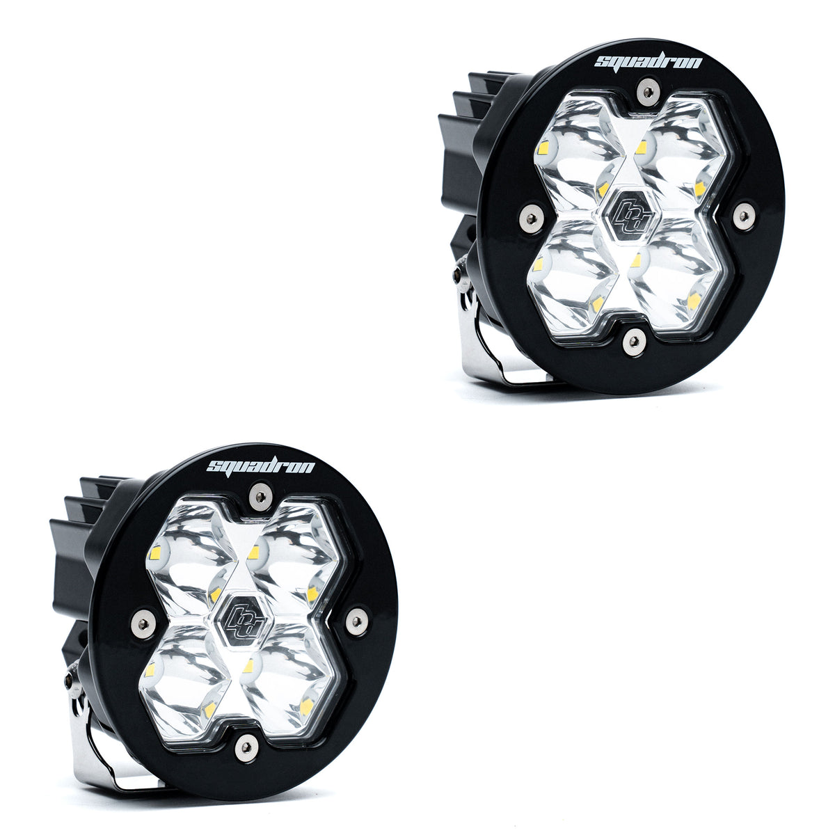 Baja Designs Squadron-R 2.0 Sport Black LED Auxiliary Light Pod Pair view 12