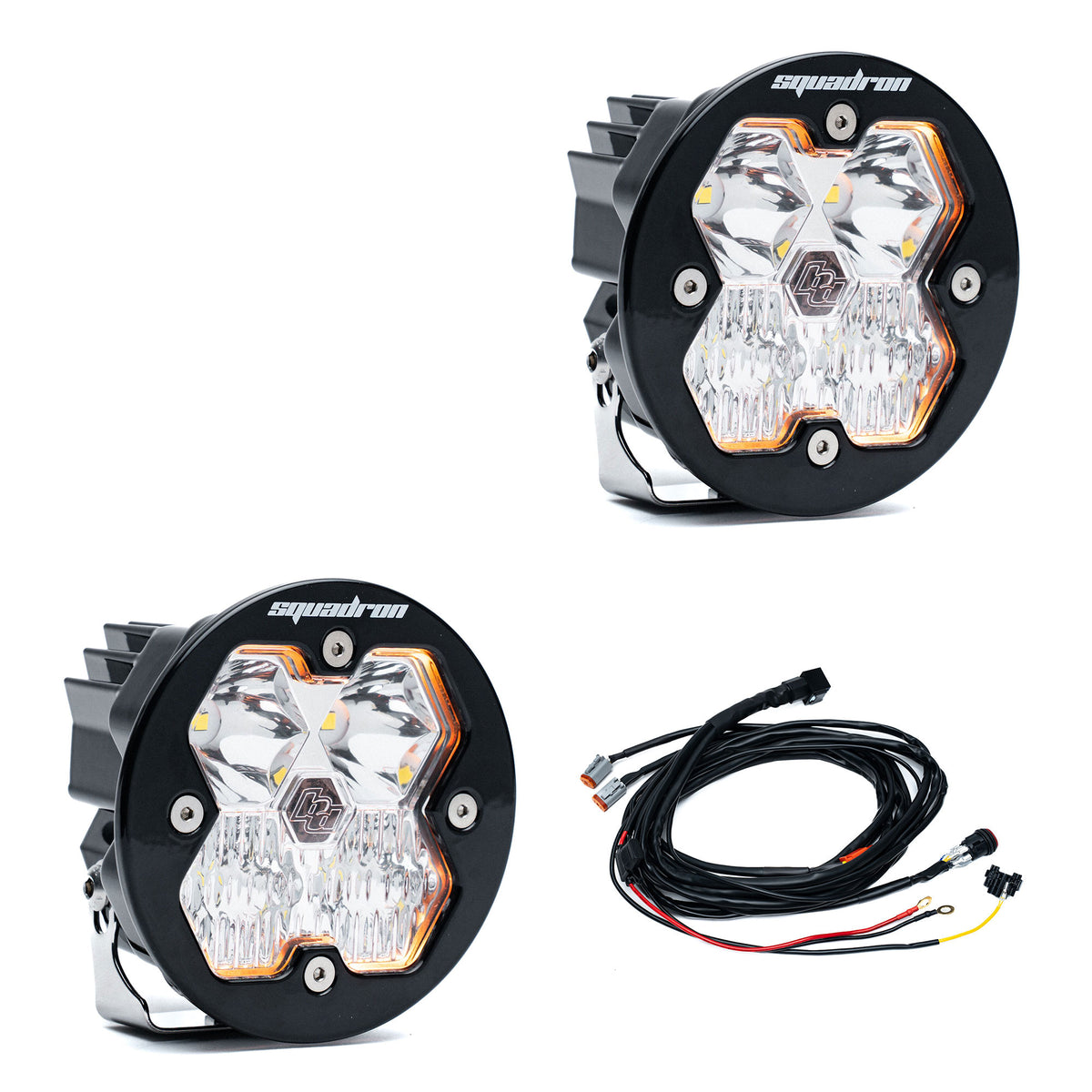 Baja Designs Squadron-R 2.0 Sport Black LED Auxiliary Light Pod Pair view 7