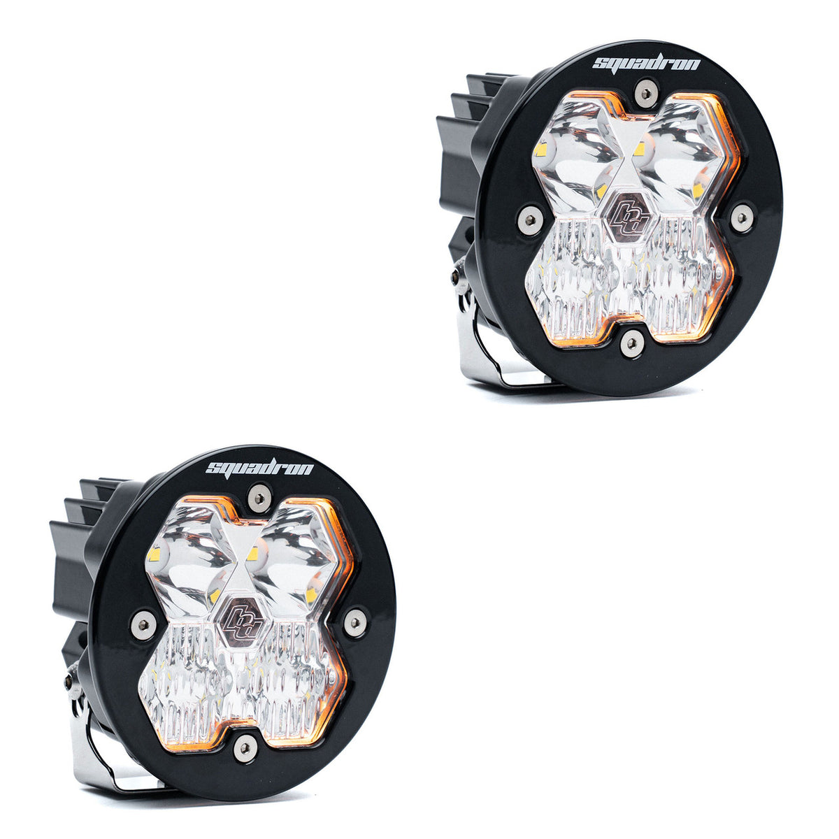 Baja Designs Squadron-R 2.0 Sport Black LED Auxiliary Light Pod Pair view 8