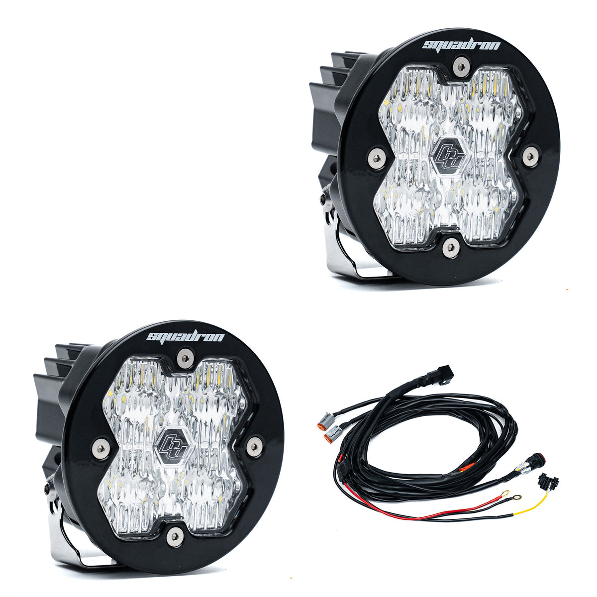 Baja Designs Squadron-R 2.0 Sport Black LED Auxiliary Light Pod Pair view 13