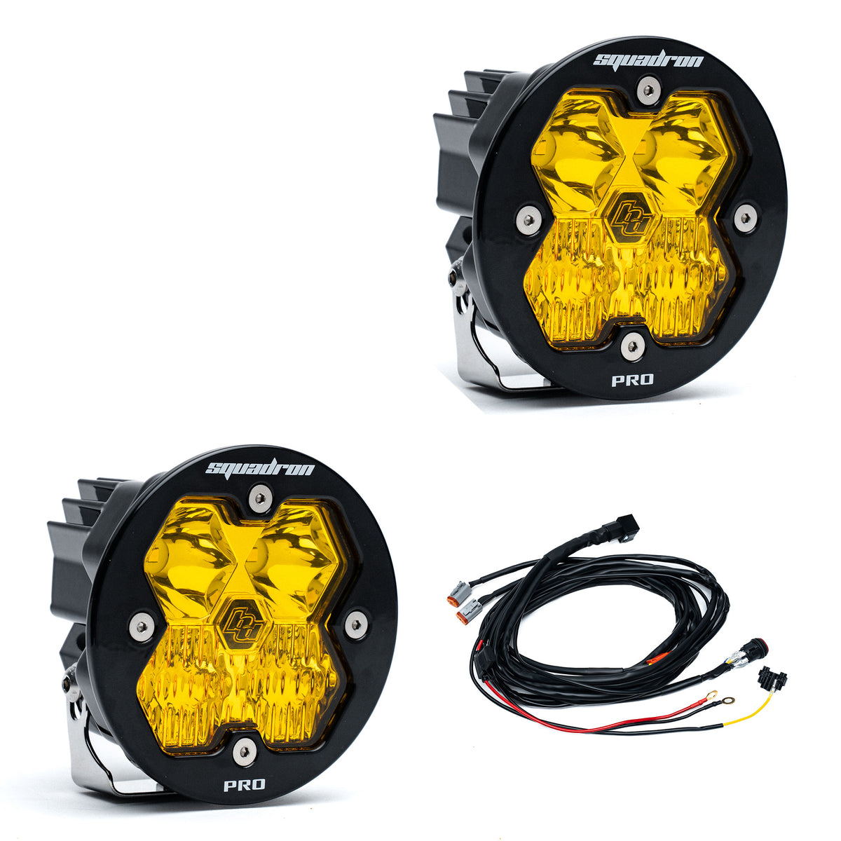 Baja Designs Squadron-R 2.0 Pro Black LED Auxiliary Light Pod Pair view 9