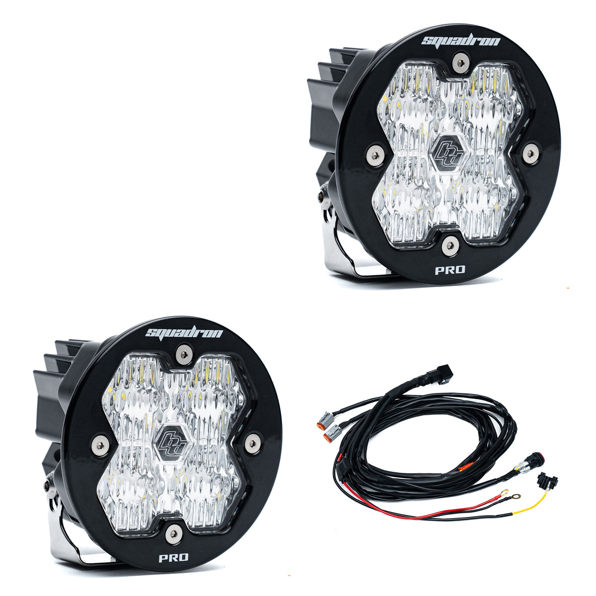 Baja Designs Squadron-R 2.0 Pro Black LED Auxiliary Light Pod Pair view 13