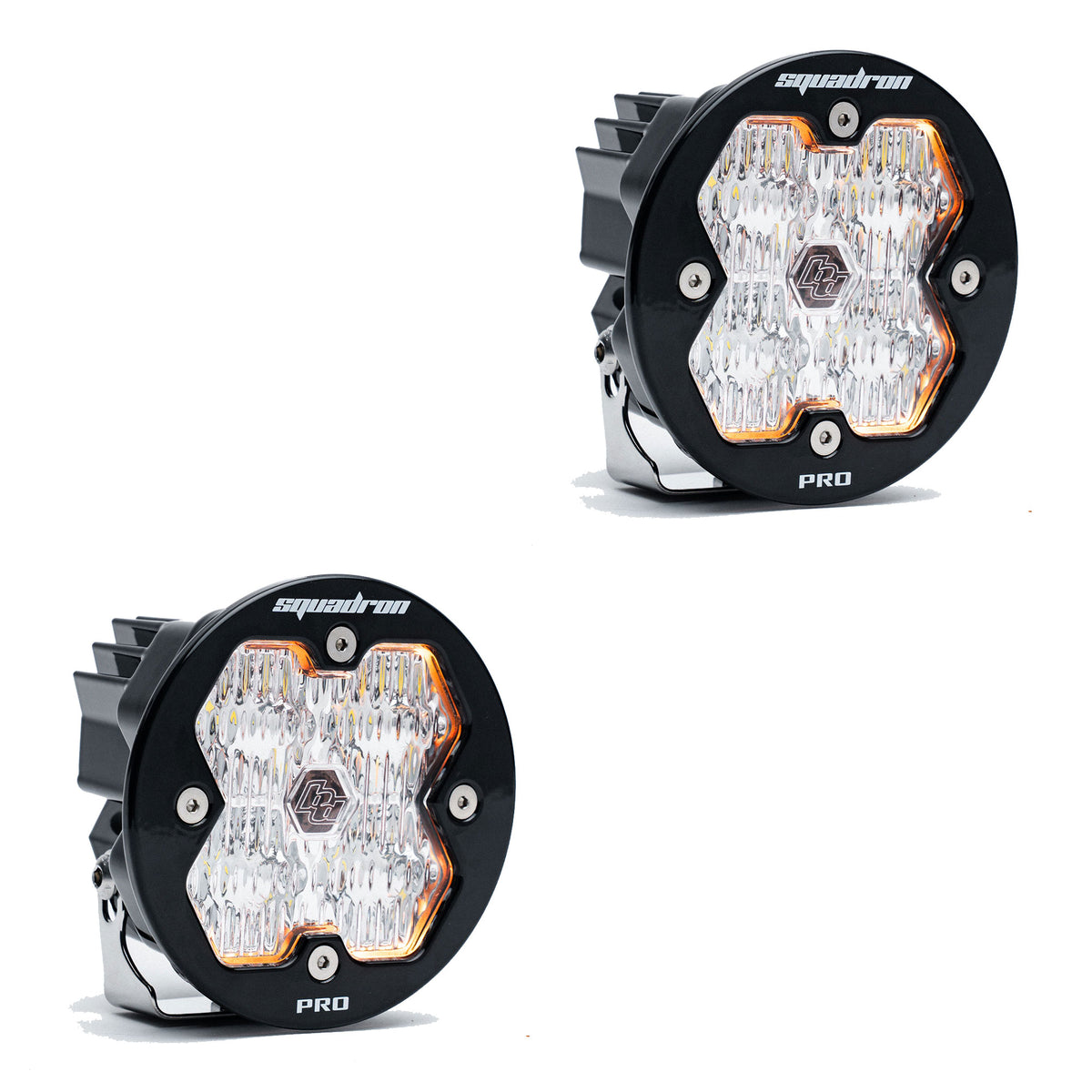 Baja Designs Squadron-R 2.0 Pro Black LED Auxiliary Light Pod Pair view 14