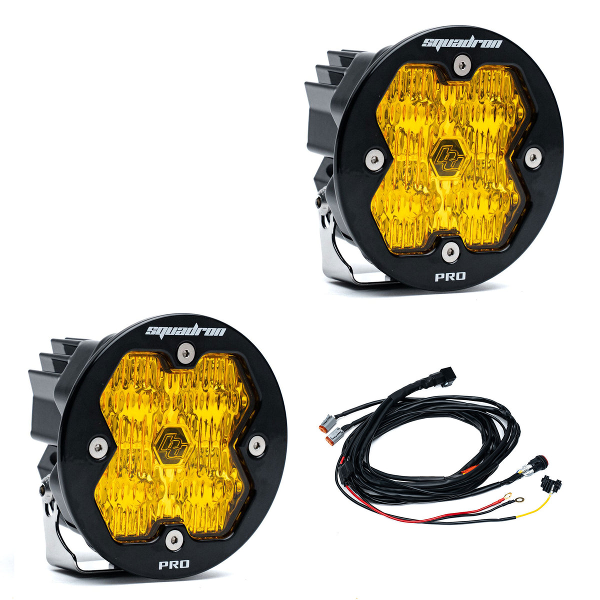 Baja Designs Squadron-R 2.0 Pro Black LED Auxiliary Light Pod Pair view 15