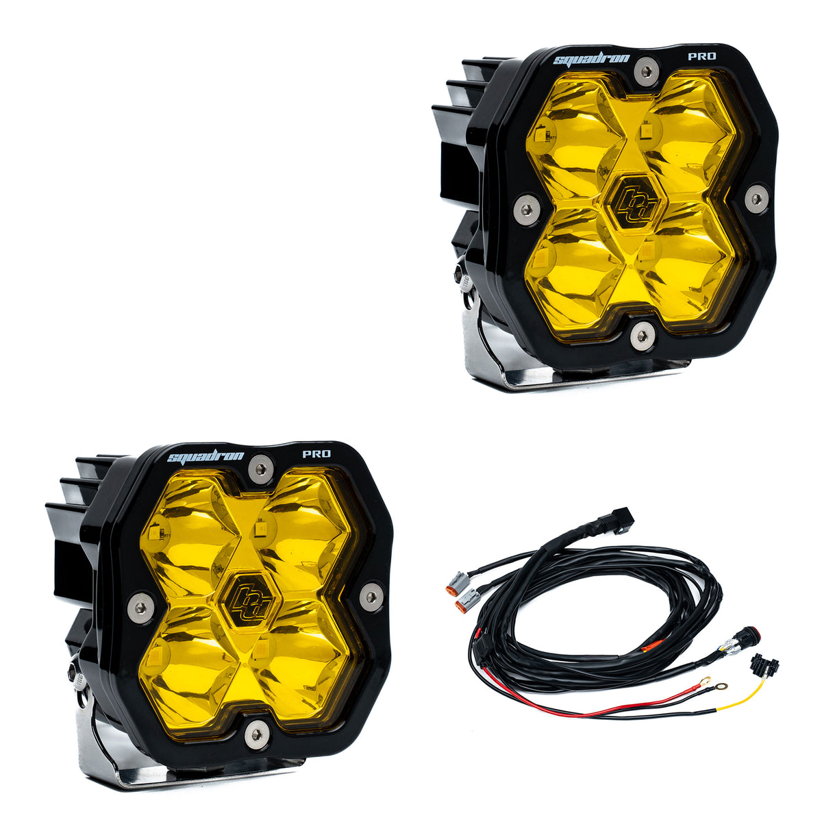 Baja Designs Squadron 2.0 Pro Black LED Auxiliary Light Pod Pair view 13