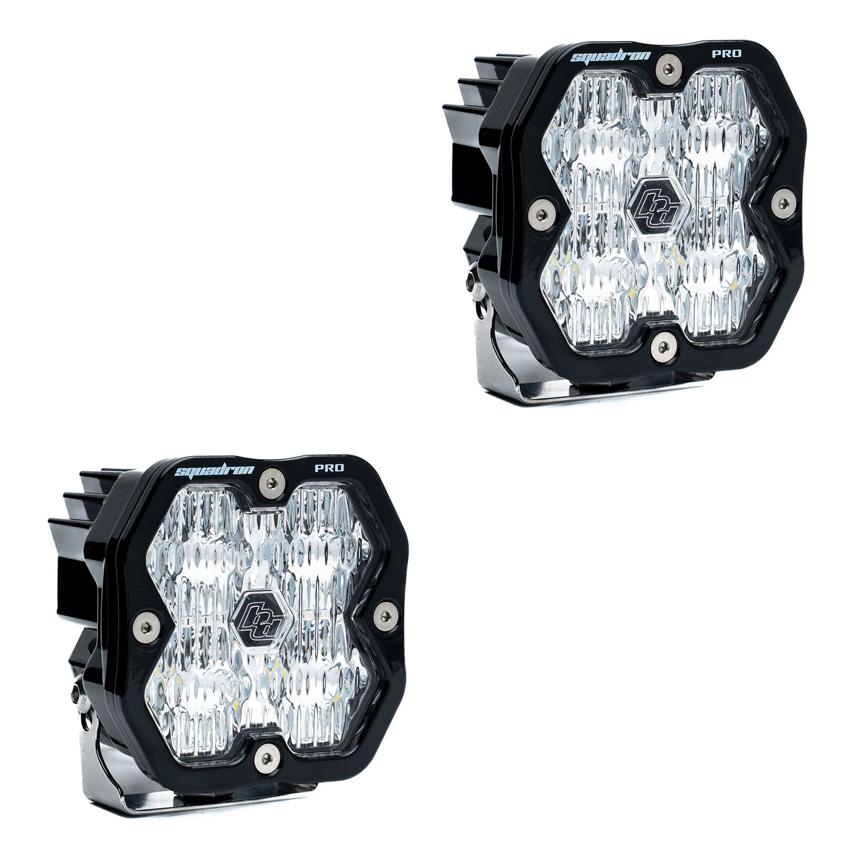Baja Designs Squadron 2.0 Pro Black LED Auxiliary Light Pod Pair view 16