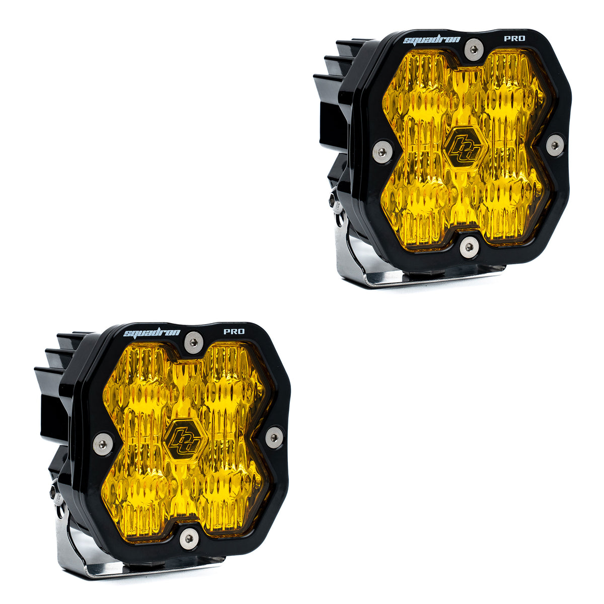 Baja Designs Squadron 2.0 Pro Black LED Auxiliary Light Pod Pair view 18