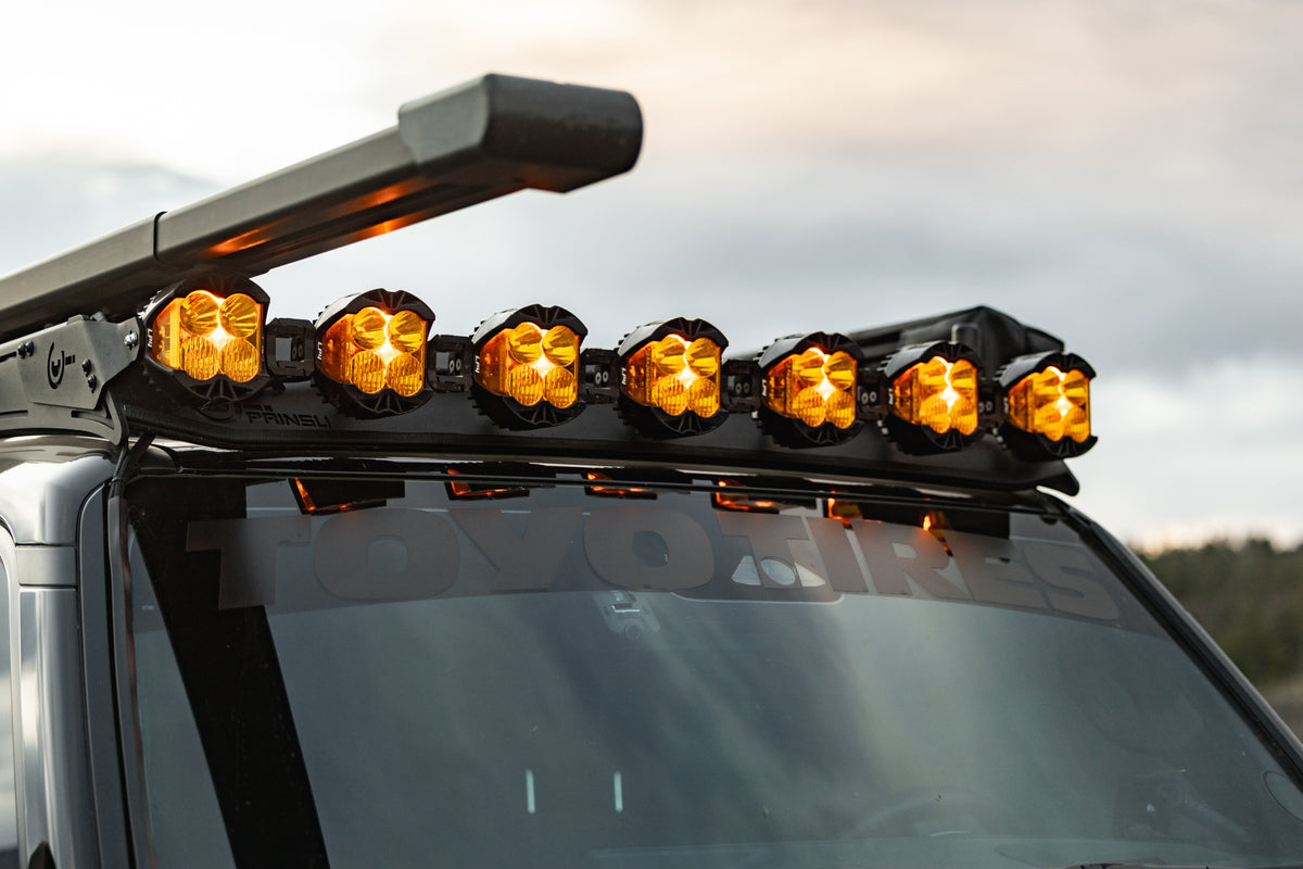 Prinsu Front-Facing Light Bar Brackets view 2