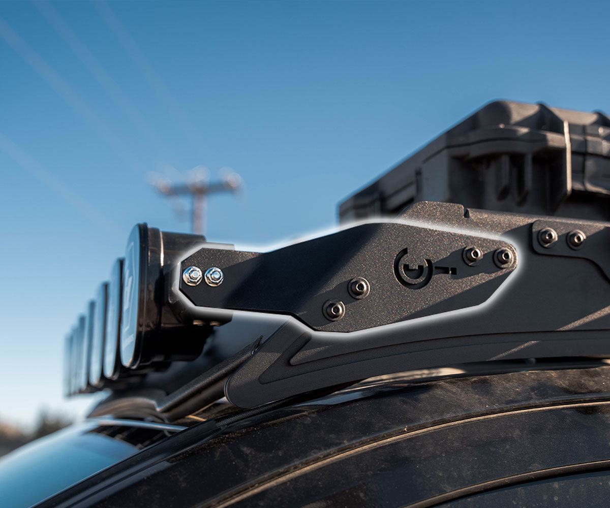 Prinsu Front-Facing Light Bar Brackets